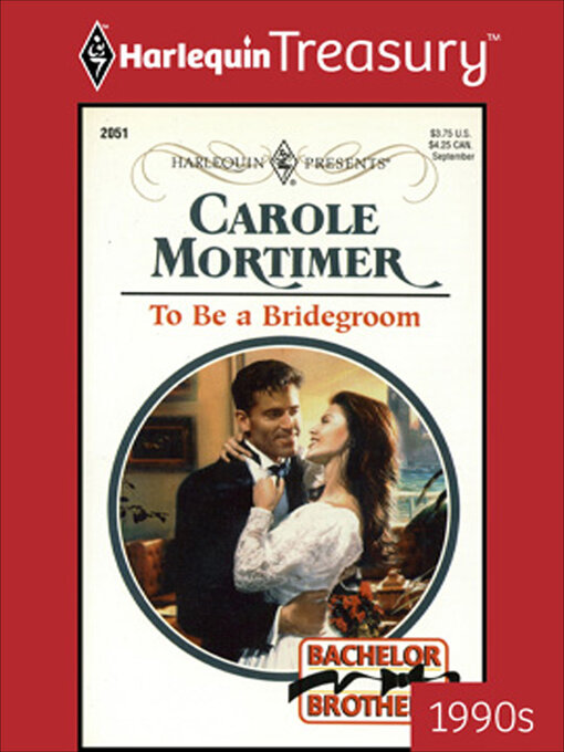 Title details for To Be a Bridegroom by Carole Mortimer - Available